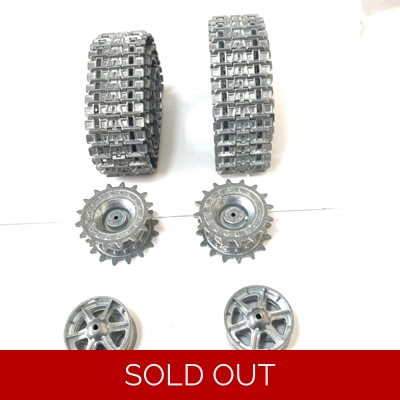 heng long Kv-1 Kv-2 metal tracks and driving wheels Set